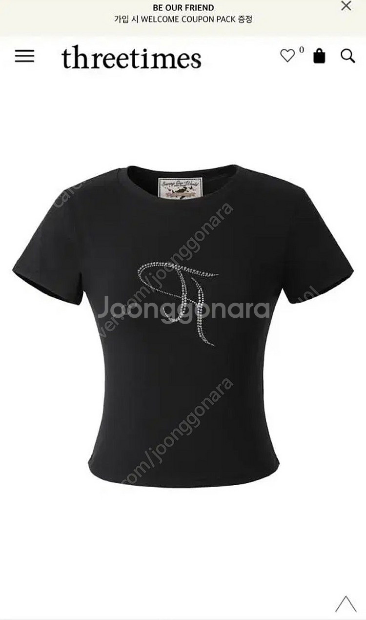 쓰리타임즈 jewel tee--0